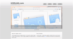Desktop Screenshot of kodlian.com